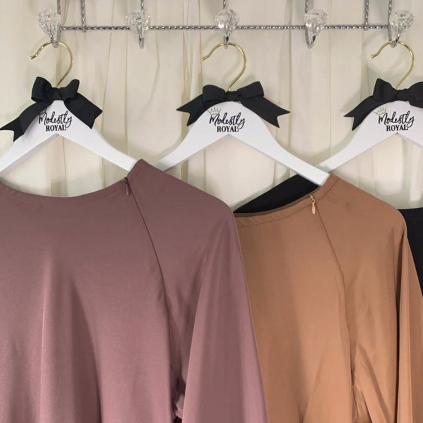 "Mocha" Princess Umbrella Cut Abaya