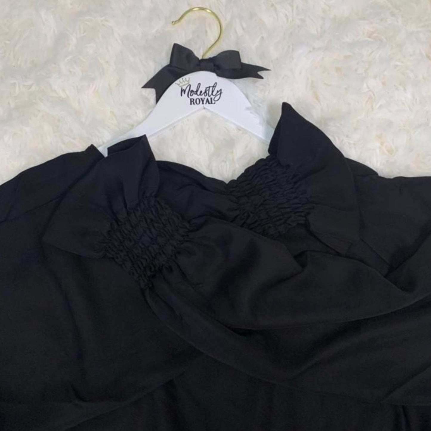 "Mocha" Princess Umbrella Cut Abaya
