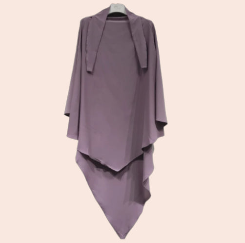 "Pearl Grey" TE-ARRA Princess Khimar