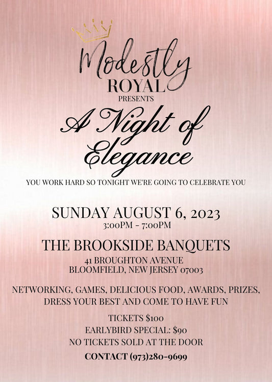 A Night of Elegance Tickets (Early Bird Special)